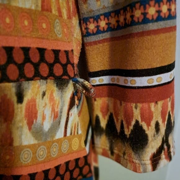 Hello miss dress multicolored and multi pattern size large - Picture 3 of 5